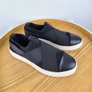 Steve Madden Everle Black Mesh Sneakers